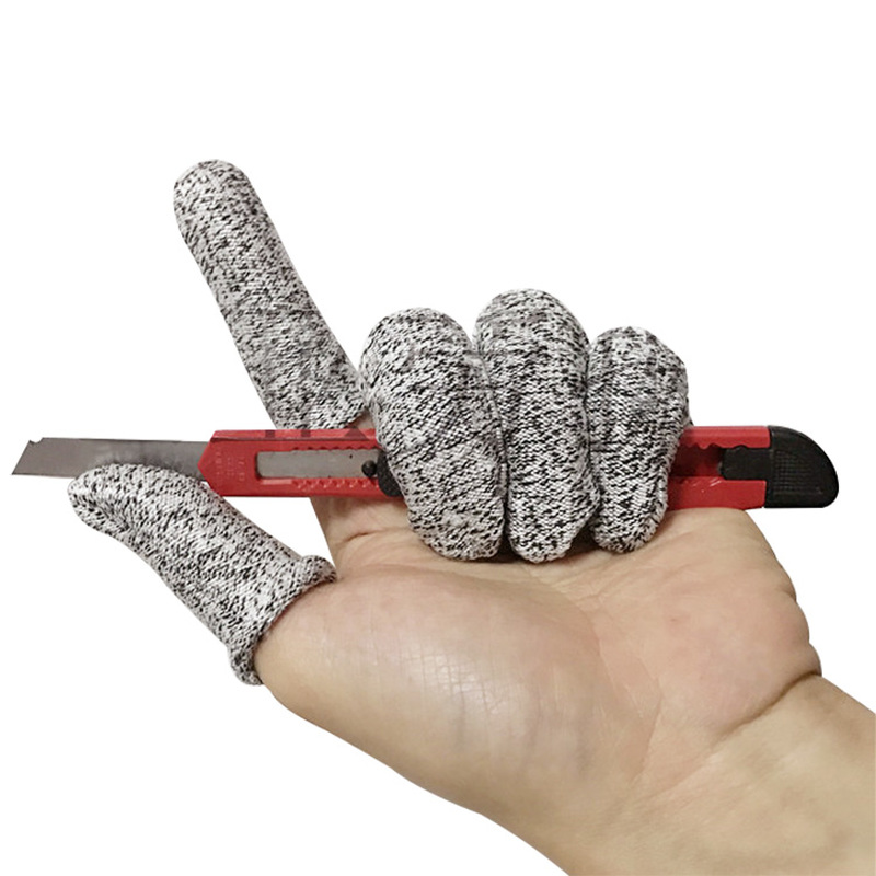 Cut Resistant Glove - 5 adet! Anti-cut parmak karyolası seviye