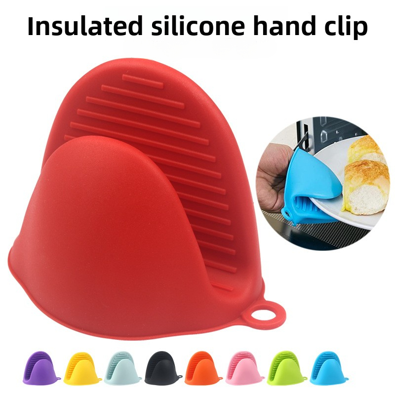 Oven Mitt Silicone - Mutfak Silikon Fırın Eldivenleri, Isıya Dayanıklı