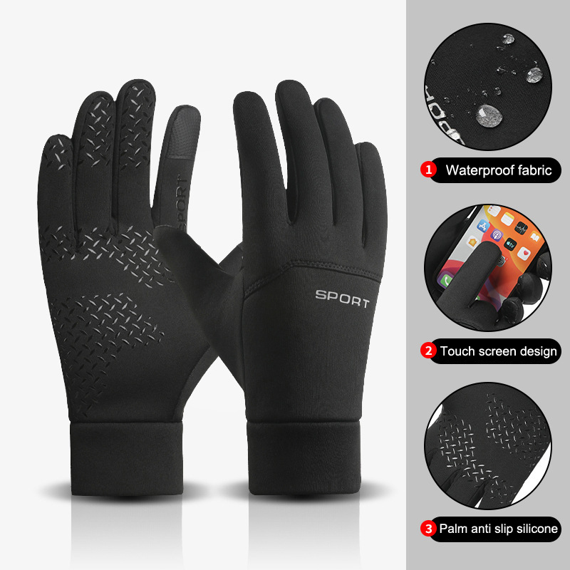 Magic Touch Glove - Kış açık spor koşu eldiven sıcak