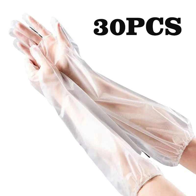 30 adet tek kullanımlık kol ko - Rubber Glove Cleaning incelemesi ve fiyatı