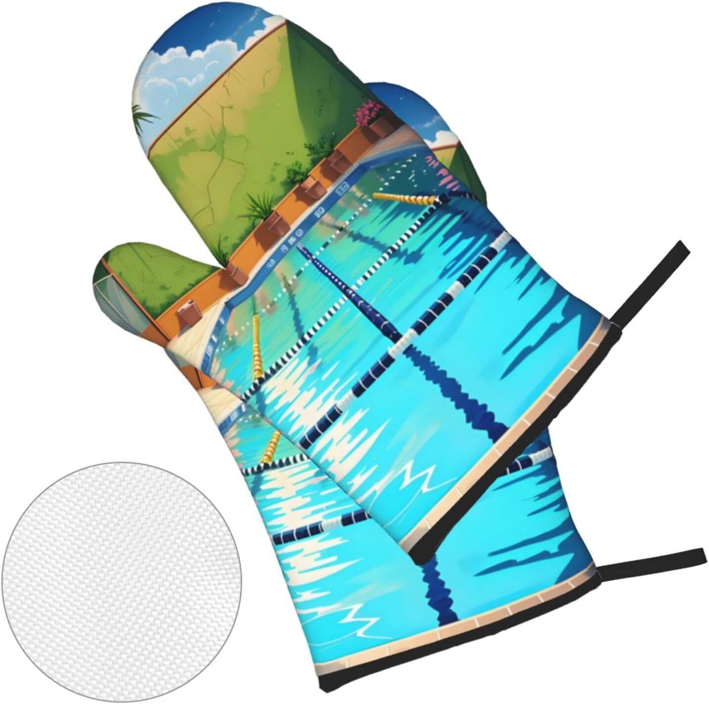 Flamingo ve Yüzme Havuzu Silik - Oven Mitt Silicone incelemesi ve fiyatı